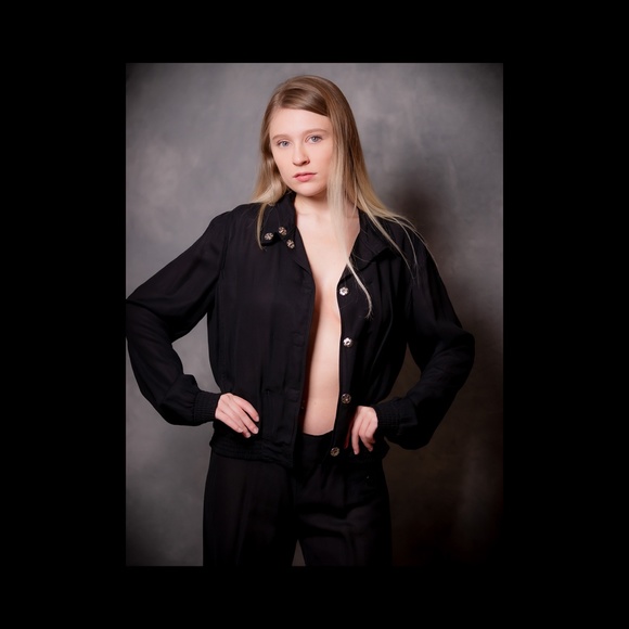 1 HOUR SALE! ARMANI COLLEZIONI - 2 Piece! Sheer Lounge Wear - Never Worn!! - Picture 4 of 4